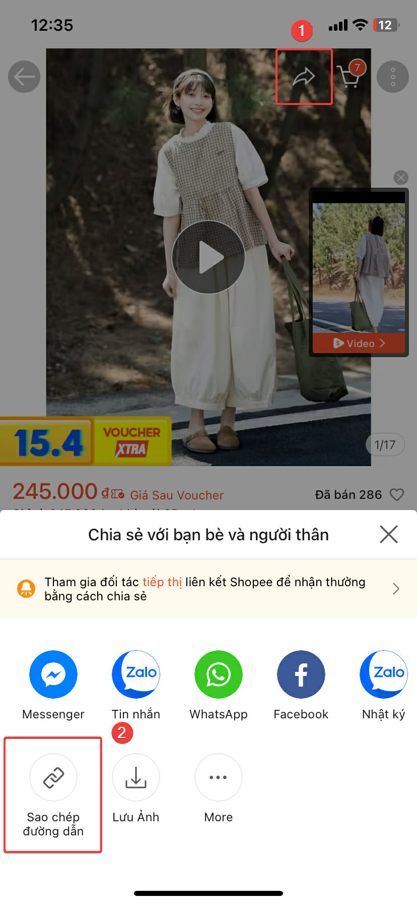 Minh họa bước 1